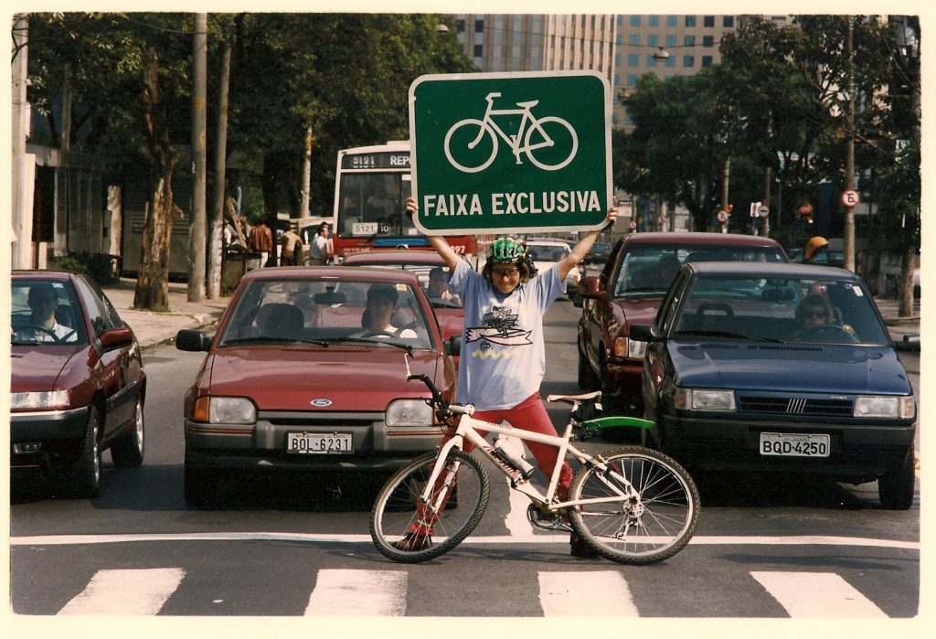 renata falzoni vereadora bicicleta